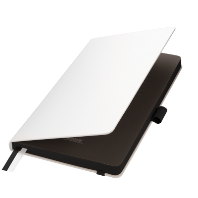 Ежедневник Arctic недатированный, белый/черный-2