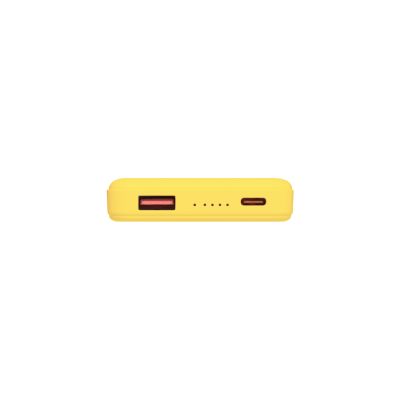 Внешний аккумулятор Ларго PD (Largo PD) 5000mAh с функцией беспроводной зарядки 15W, желтый-6