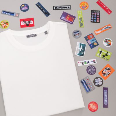 Толстовка на молнии, унисекс TORRES белая, размер S-15