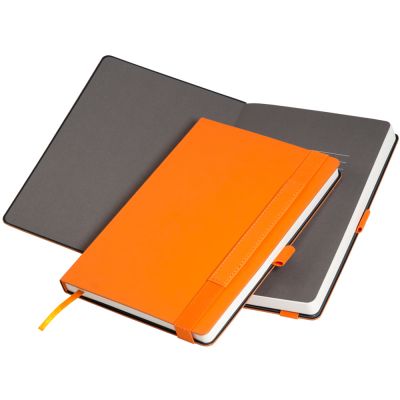 Ежедневник Alpha недатированный, оранжевый/коричневый-3