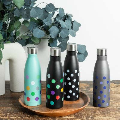 Термобутылка вакуумная герметичная Fresco, аква (гладкое порошковое покрытие)-9