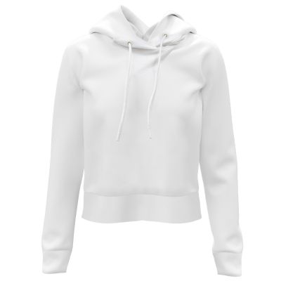 Худи с капюшоном, унисекс ALEX белый-6