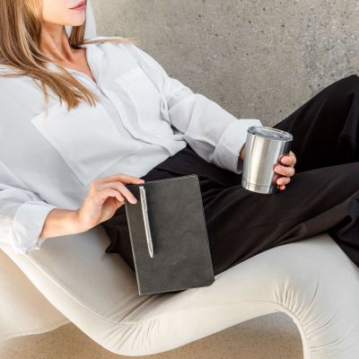 Шариковая ручка Lira, серебряная-8