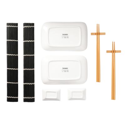 Набор для сервировки суши Tokyo (10 предметов), черный-4