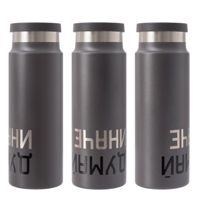 Термобутылка вакуумная герметичная Allegra, серая-14