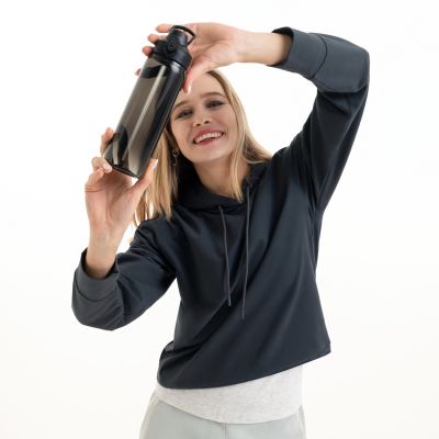 Бутылка для воды Невада (Nevada), черная-13