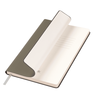 Ежедневник Спарк (Spark) недатированный, серый (без упаковки, без стикера)-0