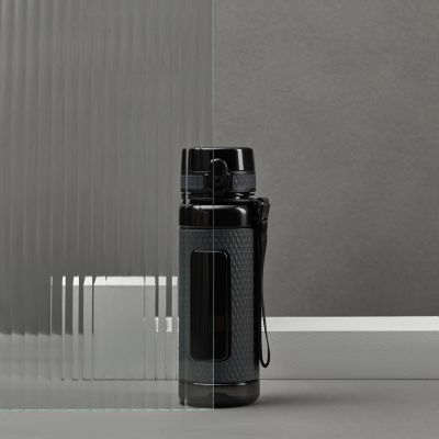 Бутылка для воды Вектор (Vector), черная-11