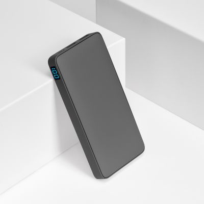 Внешний аккумулятор с подсветкой Ancor Plus 10000 mAh, серый-8