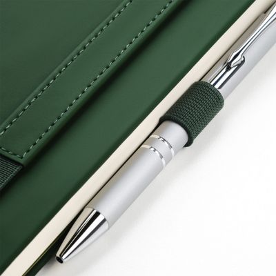 Ежедневник Альфа (Alpha) недатированный, зеленый/оливковый-14