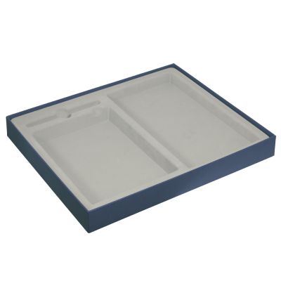 NG ПОДАРОЧНАЯ КОРОБКА ПОД ЕЖЕДНЕВНИК+ВИЗИТНИЦА +РУЧКА, СИНЯЯ, с ложементом 290*355 мм 2015, пл.крыш-0