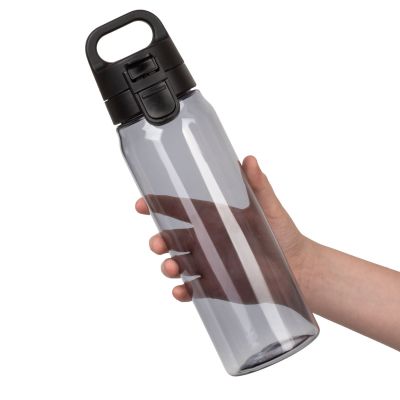 Бутылка для воды Aqua, черная-3