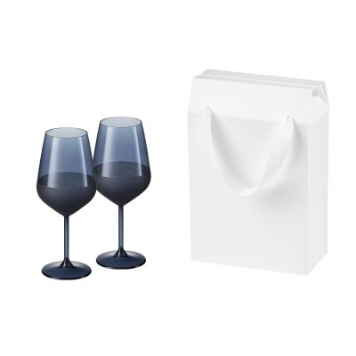 Подарочная коробка-пакет универсальная малая, белая, 186х100х277 мм-5