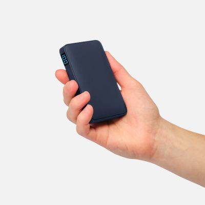 Внешний аккумулятор с подсветкой Ancor 5000 mAh, синий-7