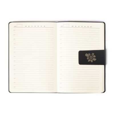 Ежедневник Vetro недатированный, черный-10