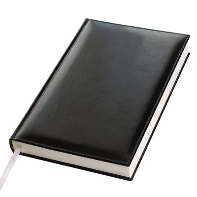 Ежедневник недатированный Madrid, 145x205, натур.кожа, черный, подарочная коробка-2