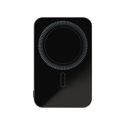 Внешний аккумулятор Артекс PD (Artex PD) 5000mAh с функцией беспроводной зарядки 15W, черный-6