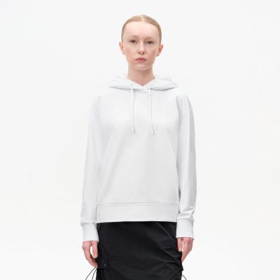 Худи с капюшоном, унисекс  ALEX белый, размер XL-0