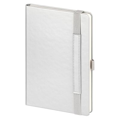 Ежедневник Альфа (Alpha) недатированный, серебро/серый-5