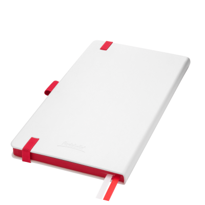 Ежедневник Arctic недатированный, белый/красный-3