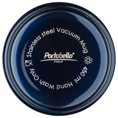 Термокружка вакуумная герметичная Lavita, синяя-3