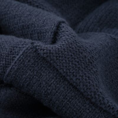 Плед Селла Софт (Cella Soft) вязаный, 160*90 см, синий-4