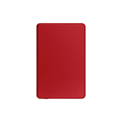 Внешний аккумулятор Атлантис (Atlantis) PD 5000mAh с функцией беспроводной зарядки 15W, красный-7