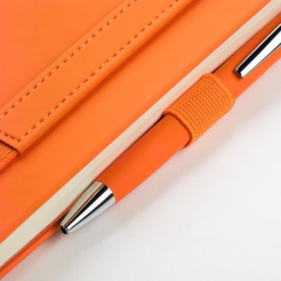 Ежедневник Альфа (Alpha) недатированный, оранжевый/оранжевый-13