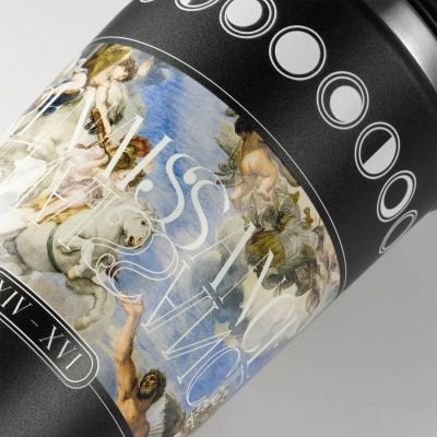 Термокружка вакуумная Palermo, черная-11