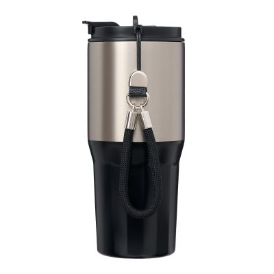 Термокружка вакуумная Avenue, черная-2