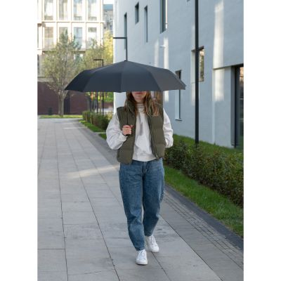 Зонт складной Леванте (Levante), черный-10