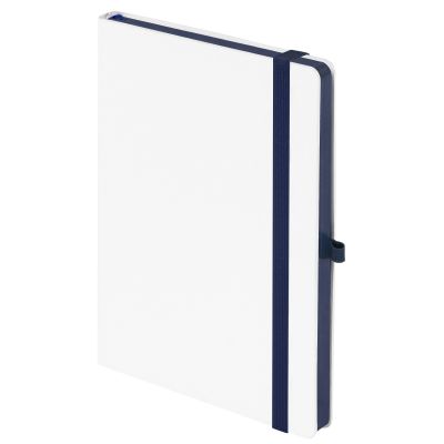 Ежедневник Arctic недатированный, белый/синий-1