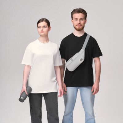 Футболка унисекс KRIS, 100% хлопок, 150 гр., черная, размер XXL-9