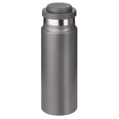 Термобутылка вакуумная герметичная Allegra, серая-4