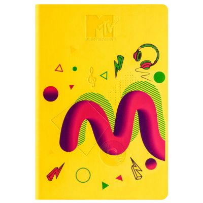 Ежедневник Sky недатированный, желтый (без упаковки, без стикера)-12