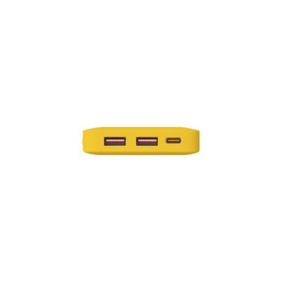 Внешний аккумулятор с подсветкой Анкор Плюс PD (Ancor PD Plus) 10000 mAh, желтый-6