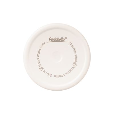 Термобутылка вакуумная герметичная Sorento, белая, зернистое покрытие-4