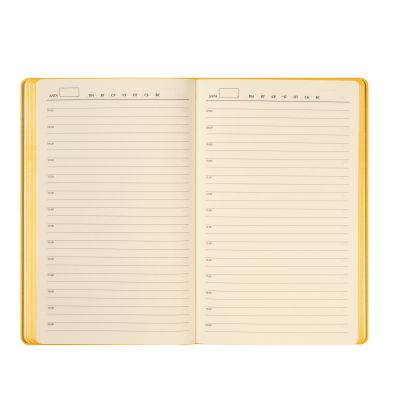 Ежедневник Rain недатированный, желтый (без упаковки, без стикера)-9