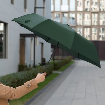 Зонт складной Atlanta, зеленый-9