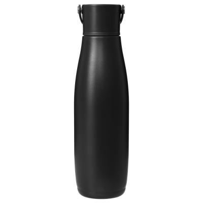 Термобутылка вакуумная герметичная Bosca, черная-0