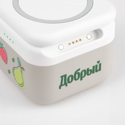 Беспроводная зарядная станция 3в1 15W Куб (Cube Wireless Magnetic)-8