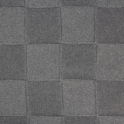 Плед Cella вязаный, серый (без подарочной коробки)-2