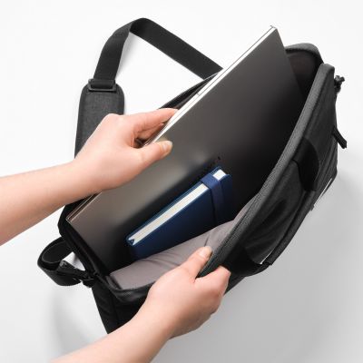 Сумка для ноутбука Фабио (Fabio), темно-серый-11