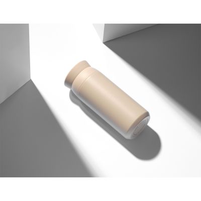 Термобутылка вакуумная герметичная Grace, бежевая-11