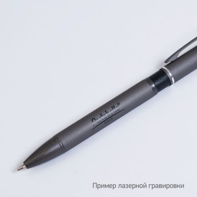 Шариковая ручка АйПи Хамелеон (IP Chameleon), черная-7