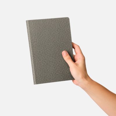 Ежедневник Tweed недатированный, серый (без упаковки, без стикера)-9