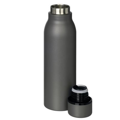 Термобутылка вакуумная герметичная Sorento, серая-3