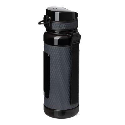 Бутылка для воды Vector, черная-9