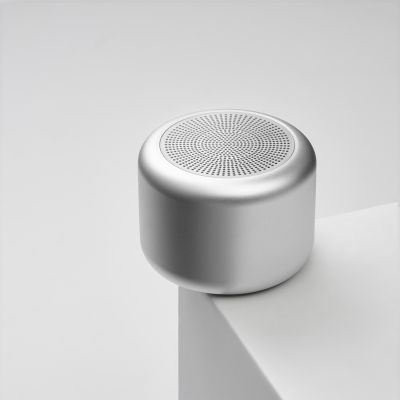 Беспроводная колонка Пэшн (Passion) 80dB 600 mAh (Bluetooth 5.0), серебряная-6