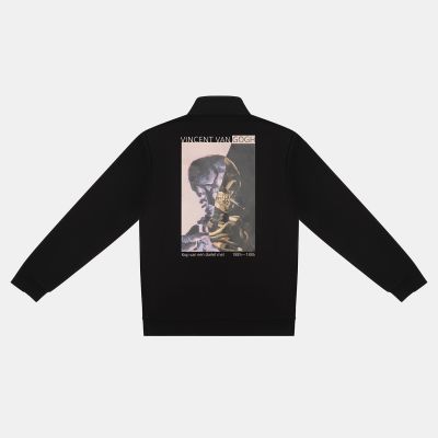 Толстовка на молнии ASTIN черная, размер XXL-10